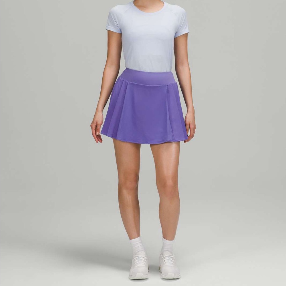 Lululemon Side Pleat Tennis Skirt in Charged Indigo Size 6 - Picture 3 of 6